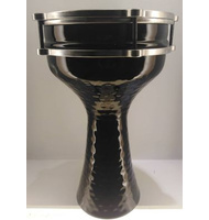 Masterwork Handmade Turkish Darbukas - black |  Μεταλλικά στο Pegasus Music Store